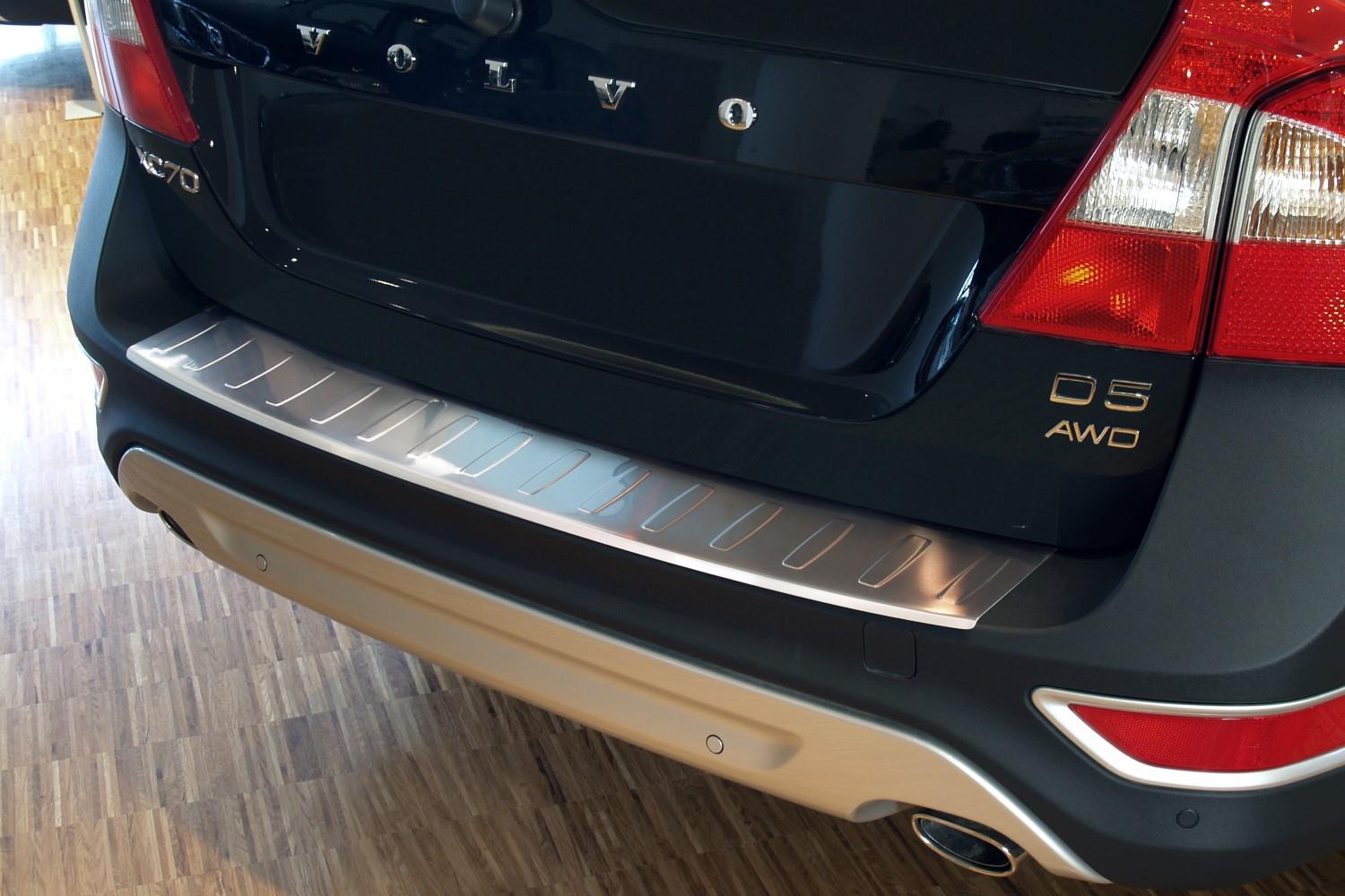 Ladekantenschutz passend für Volvo XC70 (P24) 2007-2013 Kombi Edelstahl gebürstet