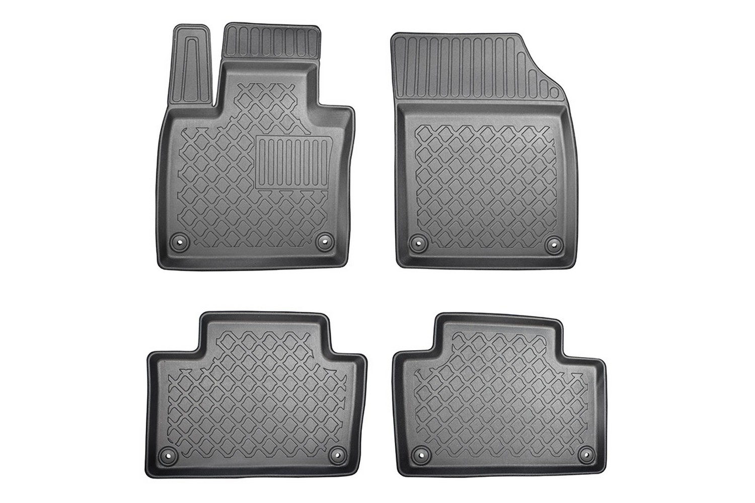 Car mats suitable for Volvo XC90 II 2015-present Guardliner PE/TPE rubber