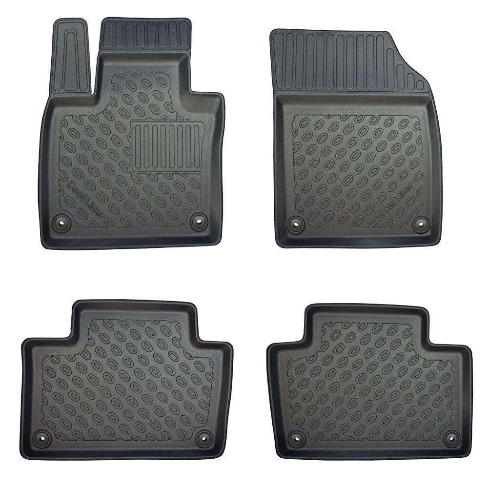 Car mats suitable for Volvo XC90 II 2015-present Cool Liner PE/TPE rubber