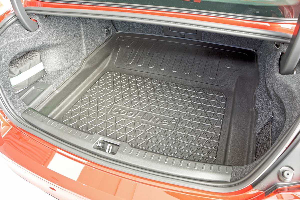 PREMIUM Gummi-Kofferraumwanne Antirutsch für Volvo S60 ab 2001 Kofferraummatte
