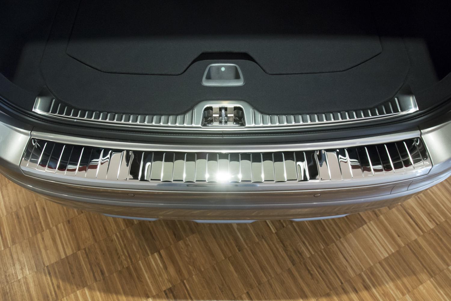 Protection de seuil de coffre Volvo XC60 I 2013-2017 acier inox brillant