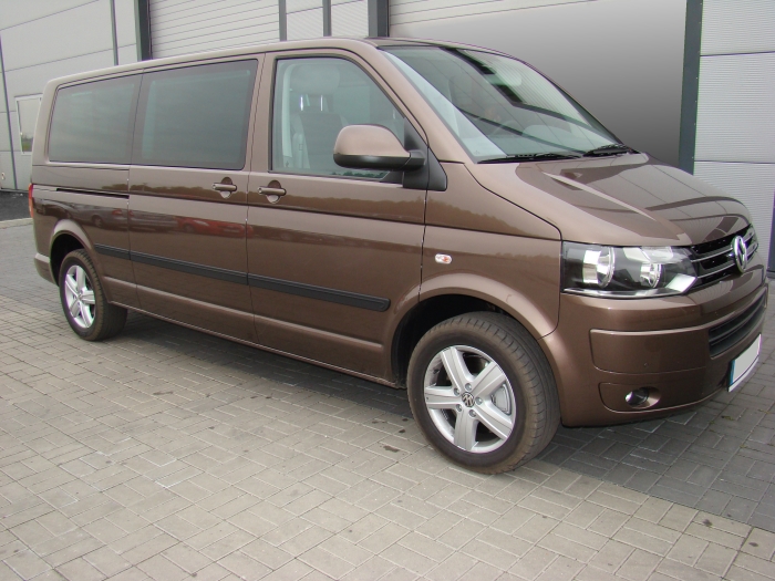 Baguettes protection Volkswagen Transporter T5 2003-2015 ensemble