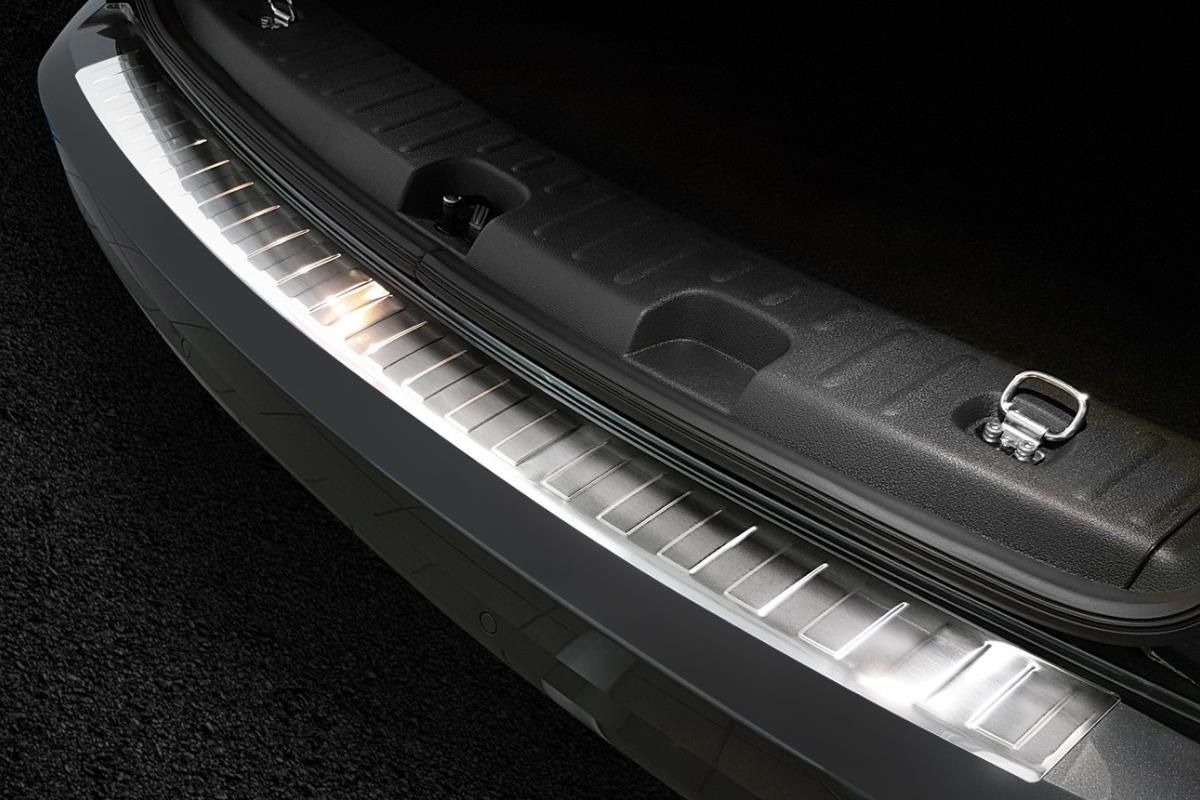 Protection Seuil Coffre Pare-Choc Arrière ABS Noir Pour VW Touran 1T3