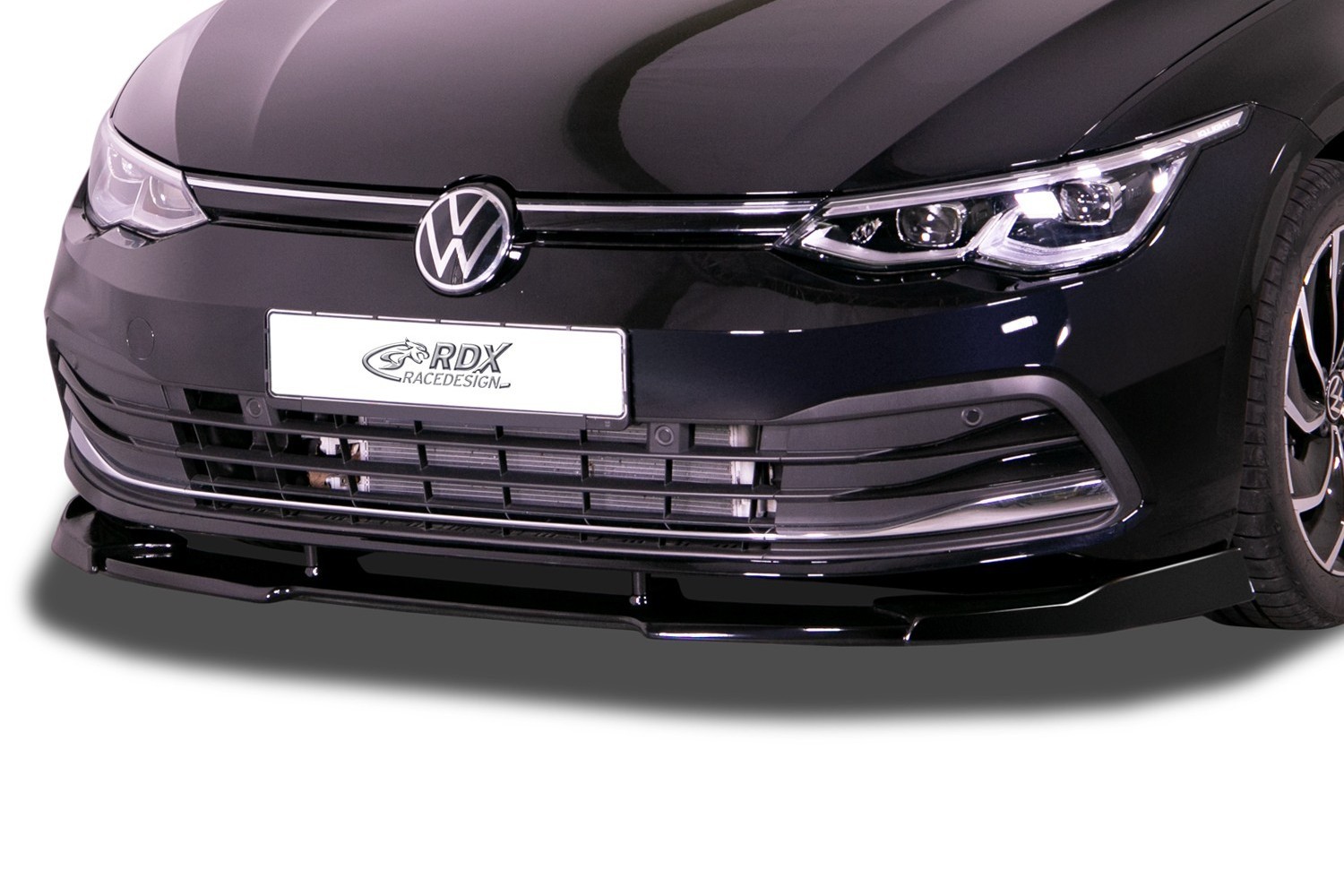 Front spoiler Volkswagen Golf VIII (CD) 2020-present 5-door hatchback Vario-X PU