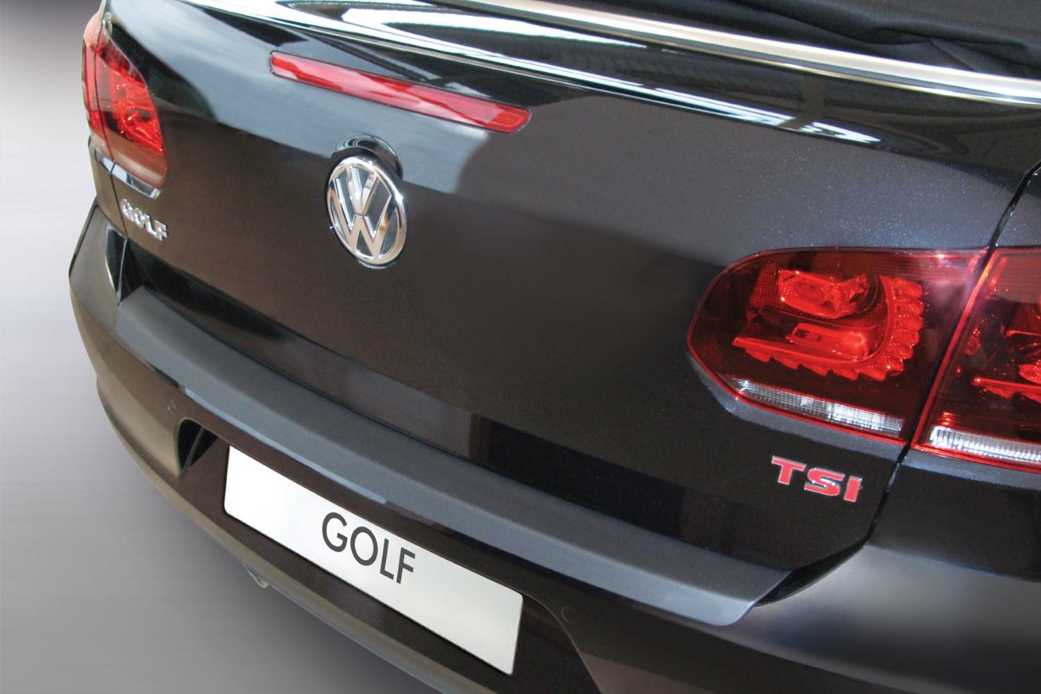 Bumperbeschermer Volkswagen Golf VI Cabriolet (5K) 2011-heden ABS - matzwart