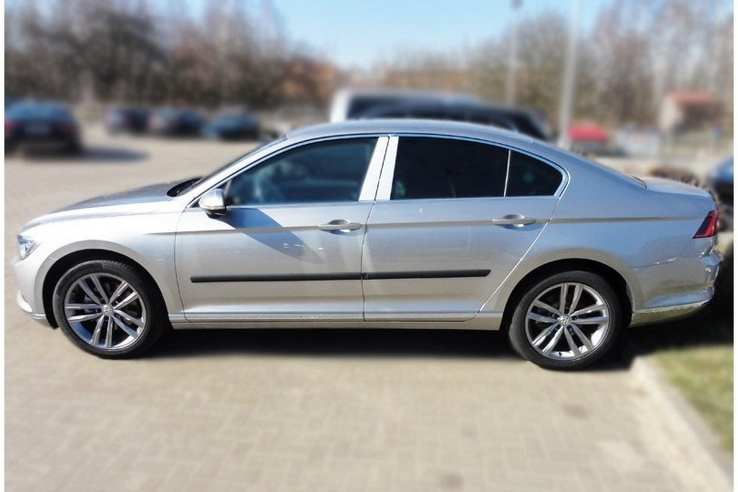 Seitenschutzleisten passend für Volkswagen Passat (B8) 2014-2021 4-Türer Limousine Set