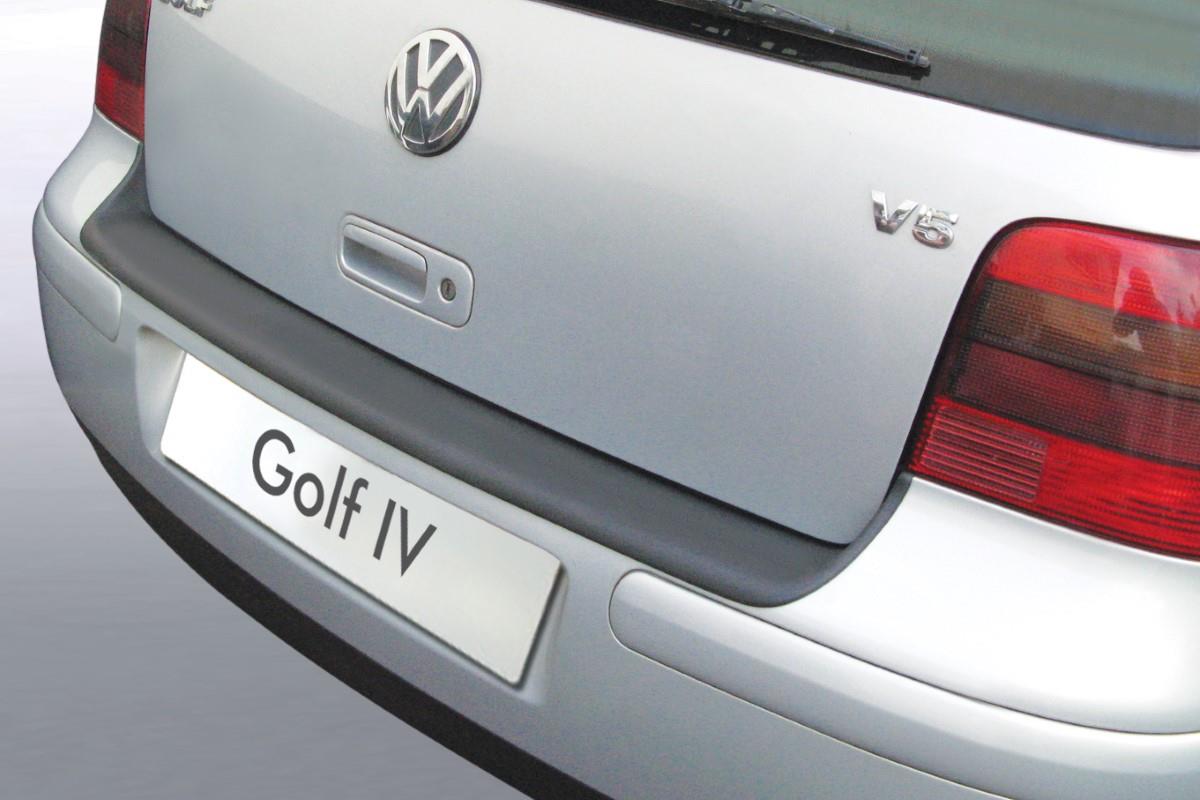 Rear bumper protector suitable for Volkswagen Golf IV (1J) 1997-2003 3 & 5-door hatchback ABS - matt black
