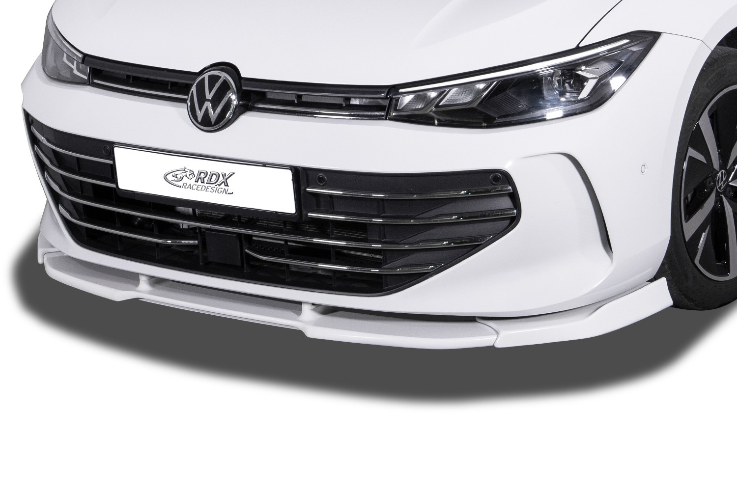 Front spoiler suitable for Volkswagen Passat Variant (B9) 2023-present wagon Vario-X PU Front spoiler suitable for Volkswagen Passat Variant (B9) 2023-present wagon Vario-X PU