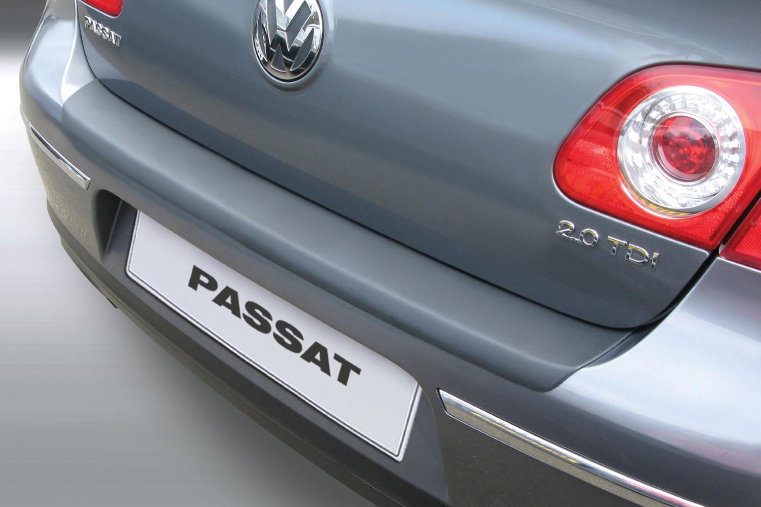 Protection de seuil de coffre Volkswagen Passat (B6) 2005-2010 4 portes tricorps ABS - noir mat