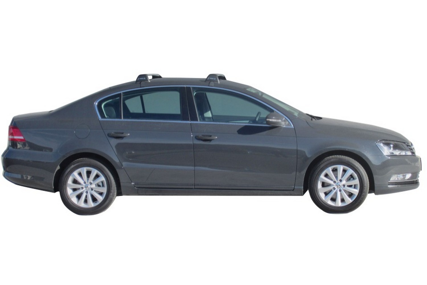 Roof bars Volkswagen Passat B7 Yakima black CarParts Expert