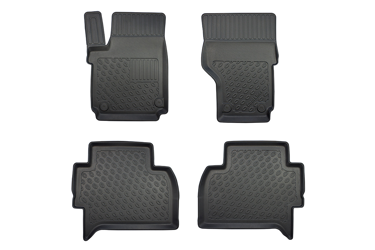 Automatten geschikt voor Volkswagen Amarok 2011-2022 Cool Liner PE/TPE rubber