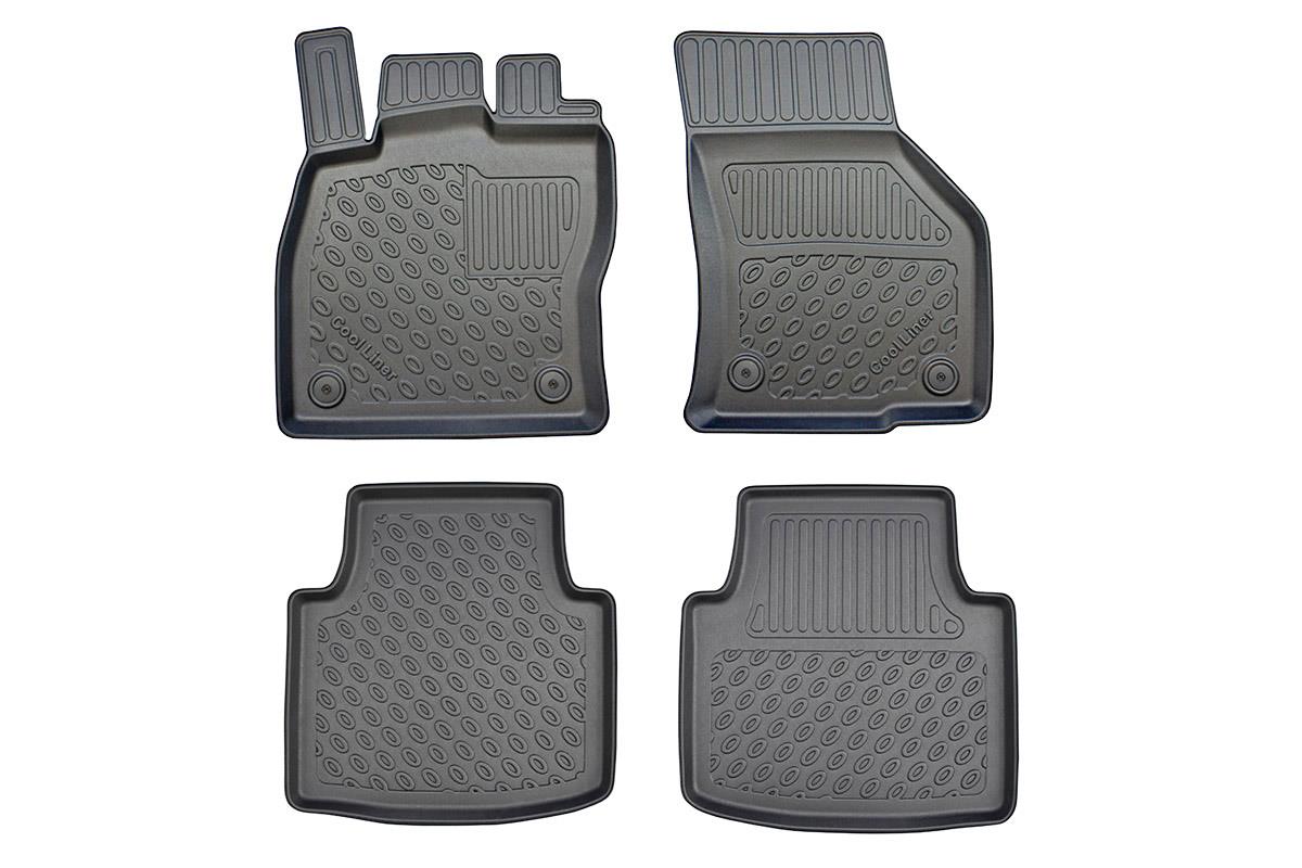 Tapis convient à Volkswagen Arteon 2017-présent 5 portes bicorps Cool Liner PE/TPE caoutchouc