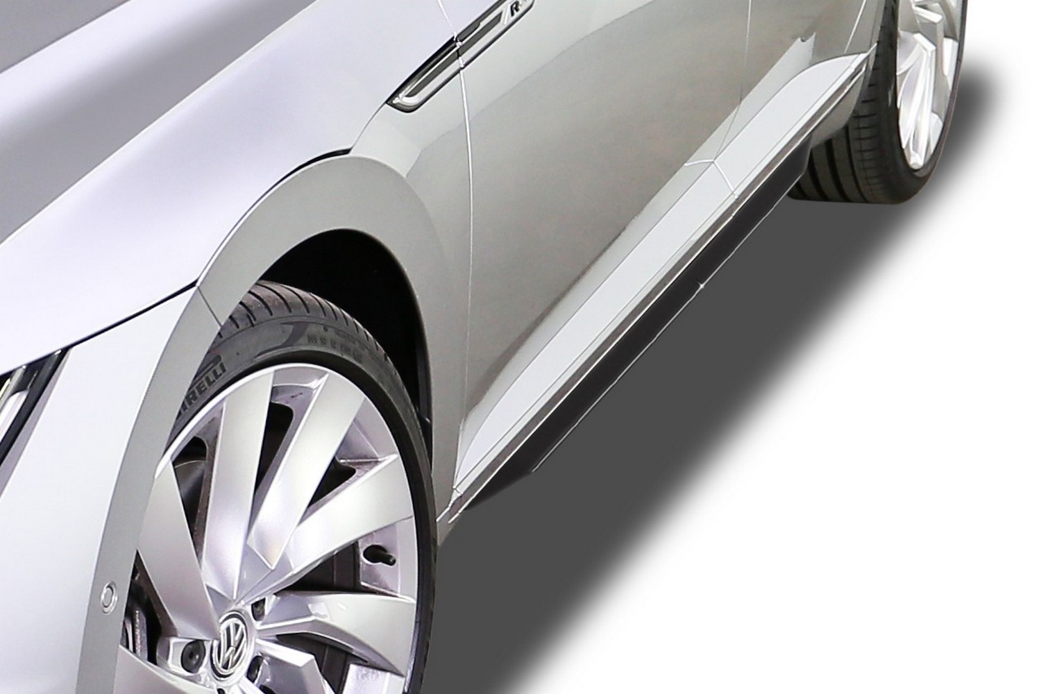 Side skirts suitable for Volkswagen Arteon 2017-present 5-door hatchback &#34;Slim&#34; ABS