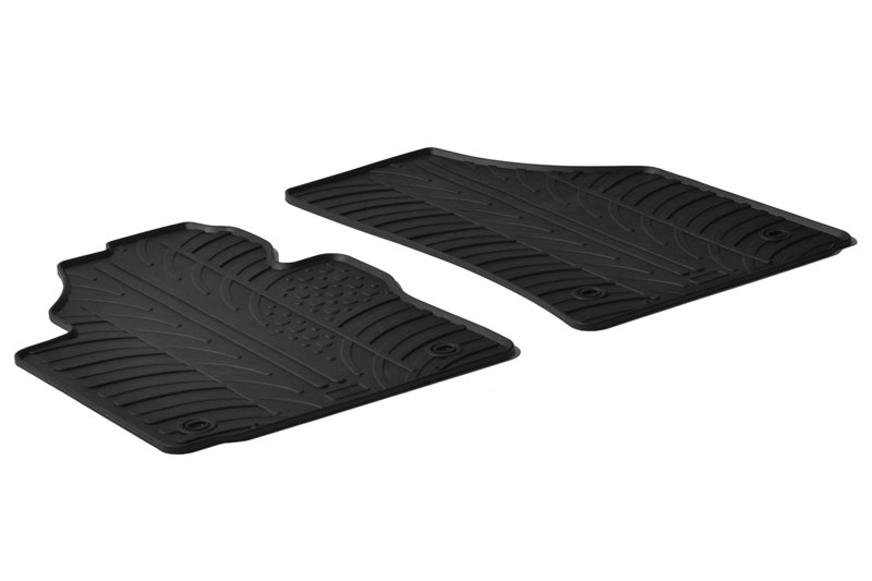 Tapis convient à Volkswagen Caddy - Caddy Maxi (2K) 2004-2020 caoutchouc Rubbasol