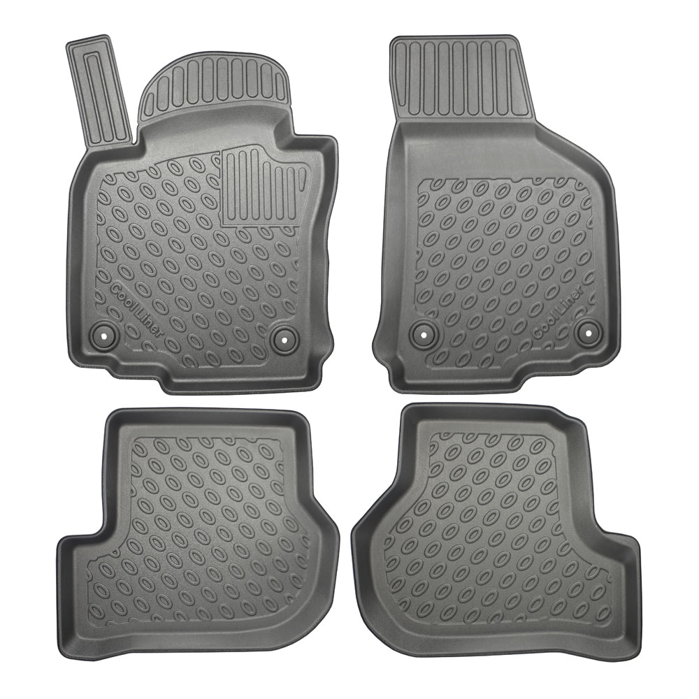 Jeu de 4 Tapis auto ROADY VOLKSWAGEN GOLF 5 10/03-08/08 - Roady