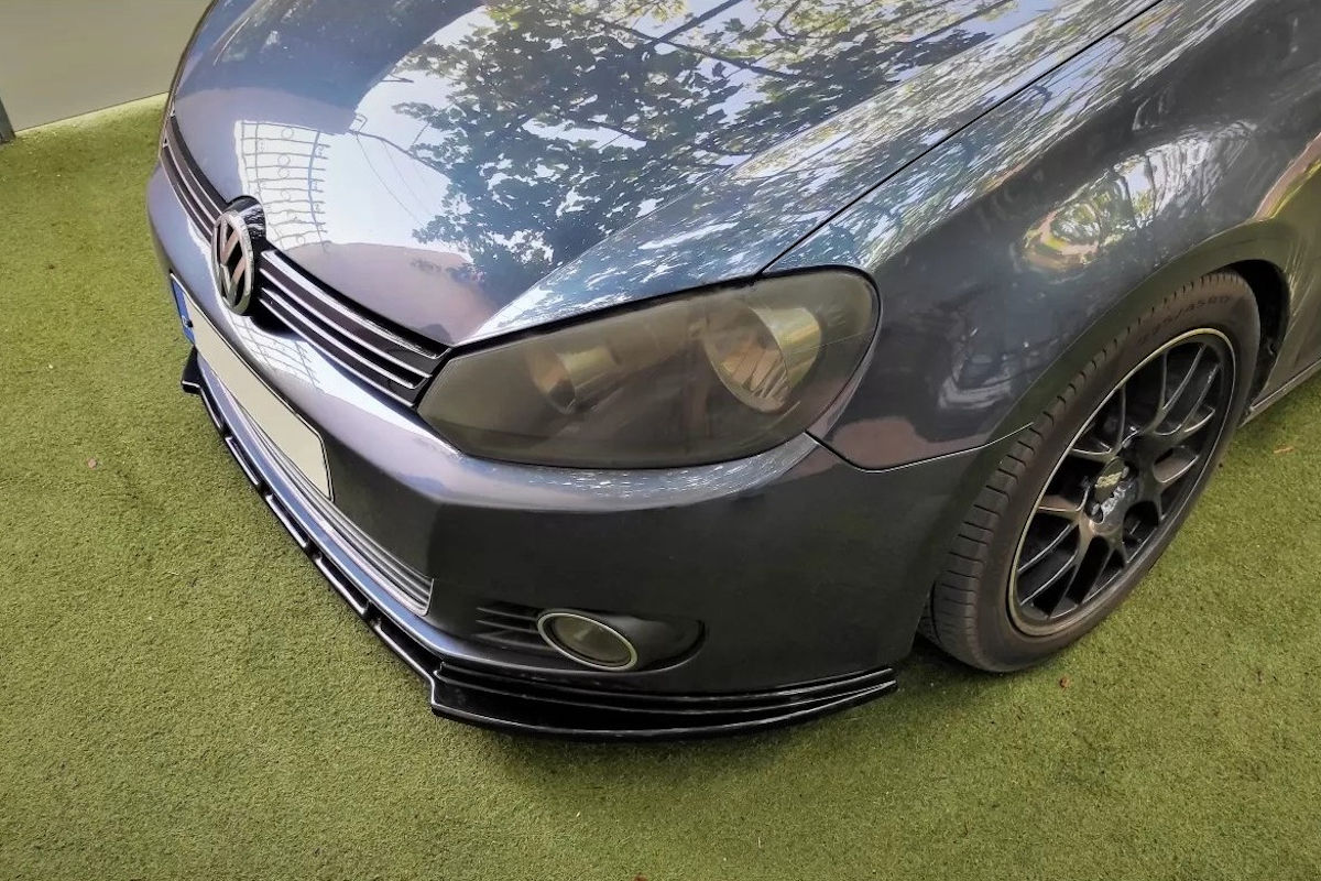 Front spoiler Volkswagen Golf VI (5K) 2008-2012 3 & 5-door hatchback ABS