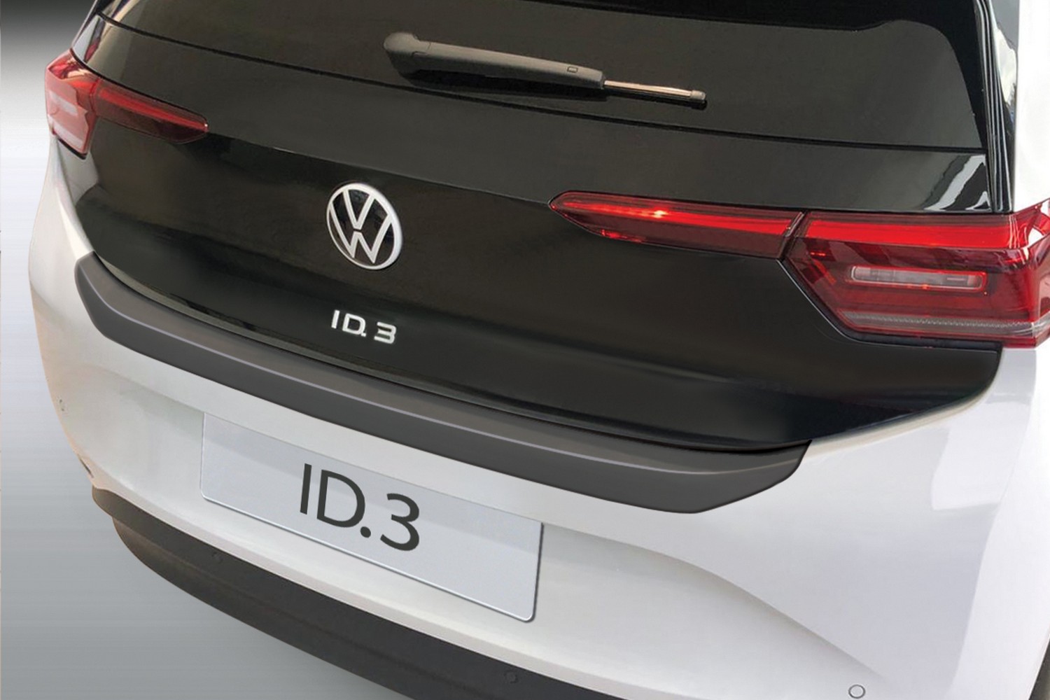 Ladekantenschutz passend für Volkswagen ID.3 2019-heute 5-Türer Schrägheck ABS - Mattschwarz