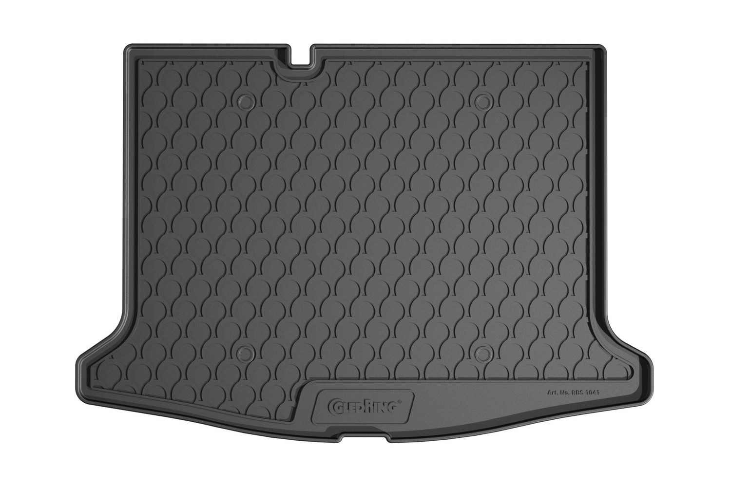 Boot mat Volkswagen ID.3 2019-present 5-door hatchback anti slip Rubbasol rubber