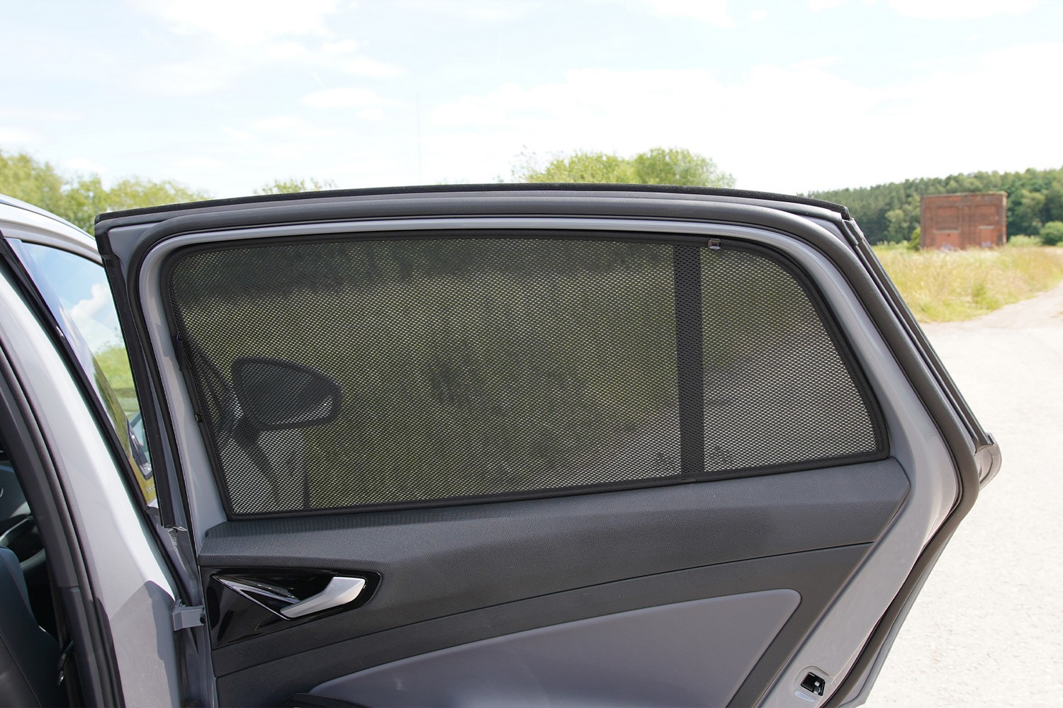 Zonneschermen Volkswagen ID.5 2022-heden Car Shades - achterportieren