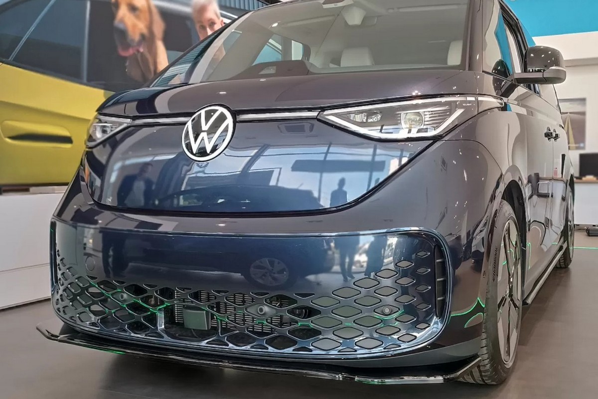 Spoiler avant convient à Volkswagen ID.Buzz 2022-présent ABS