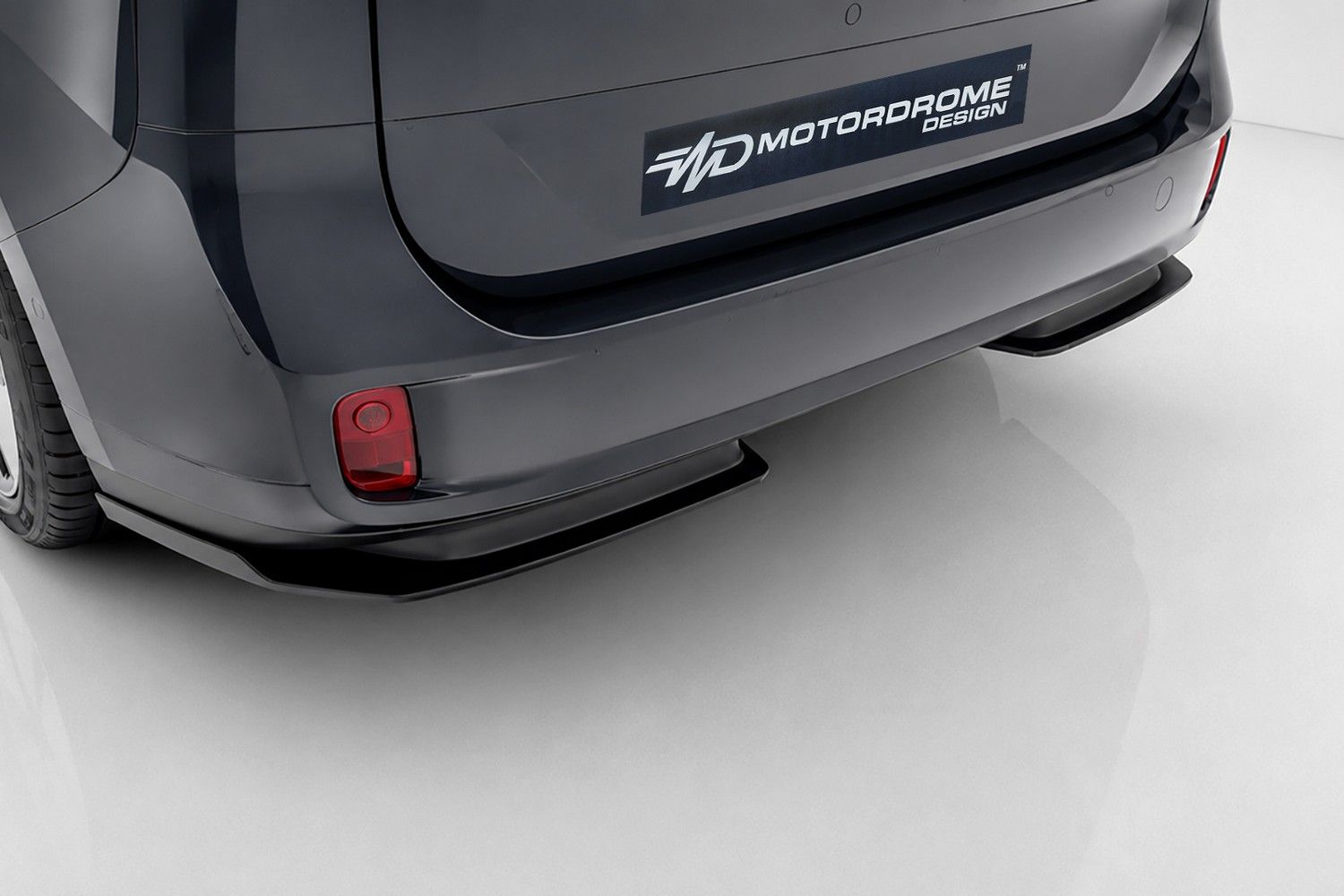 Rear diffuser Volkswagen ID.Buzz 2022-present ABS - painted (3)