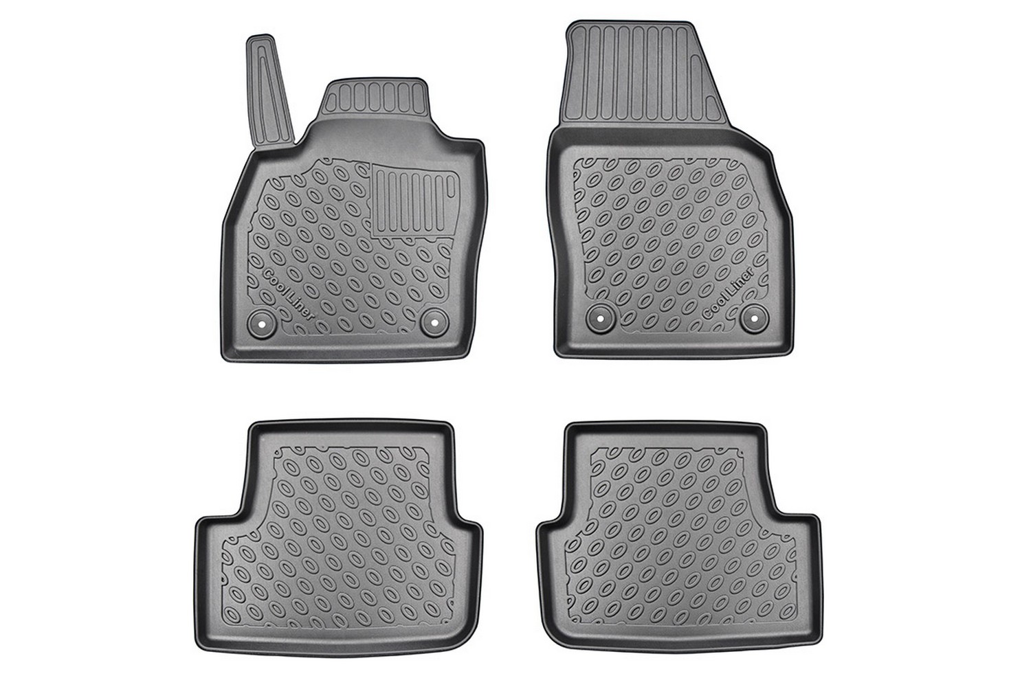 Automatten geschikt voor Volkswagen Polo VI (AW) 2017-heden 5-deurs hatchback Cool Liner PE/TPE rubber