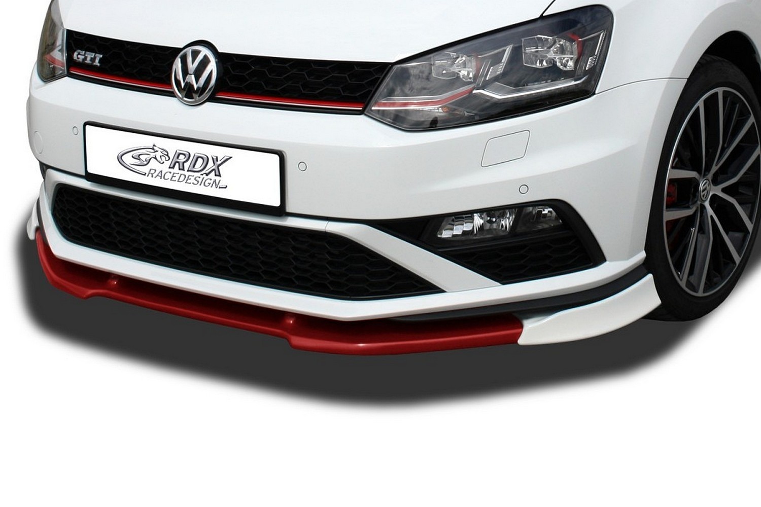 Front spoiler Vario-X Volkswagen Polo V (6C) 2014-2017 3 & 5-door hatchback PU