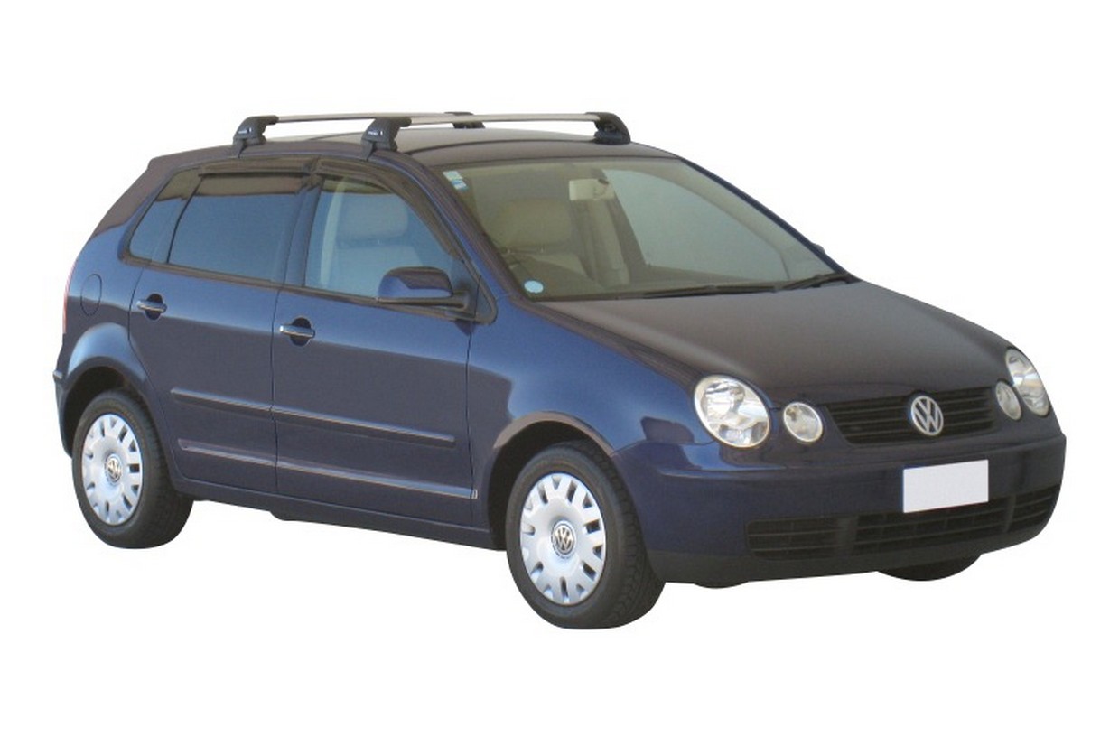 Roof bars Volkswagen Polo IV 9N Yakima black CarParts Expert