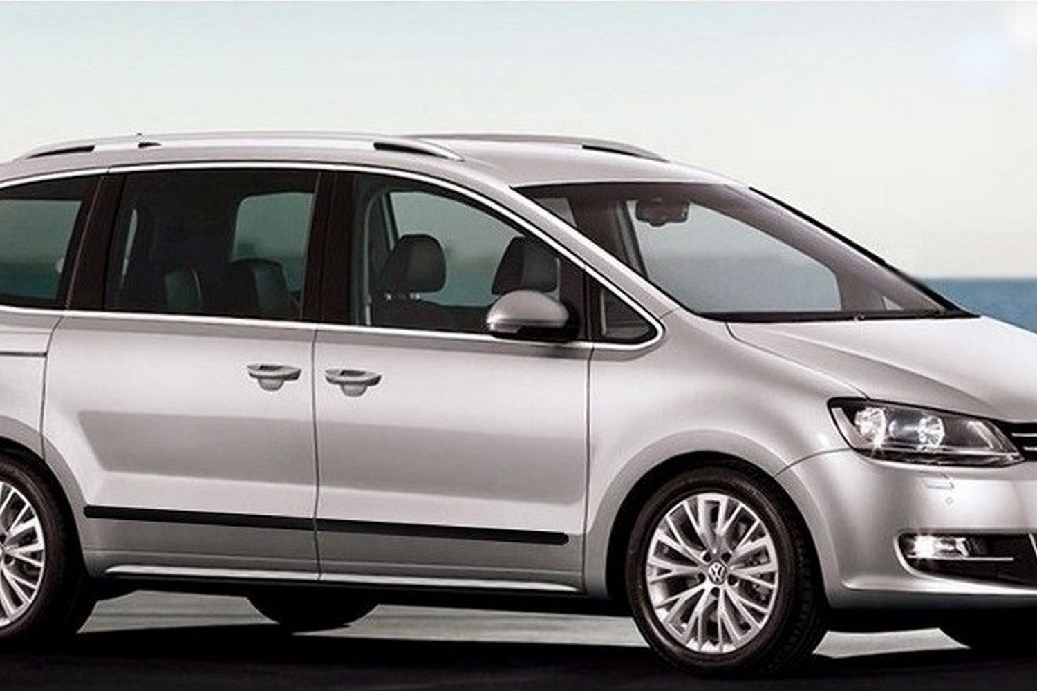 Stootstrips geschikt voor Volkswagen Sharan II (7N) 2010-2022 set