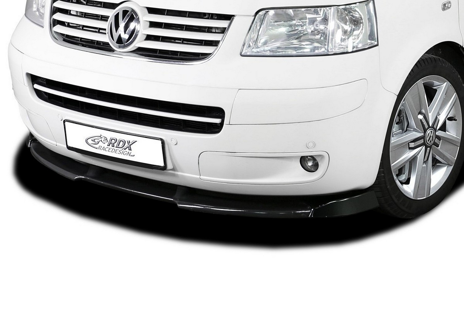Voorspoiler geschikt voor Volkswagen Transporter T5 2003-2009 Vario-X PU