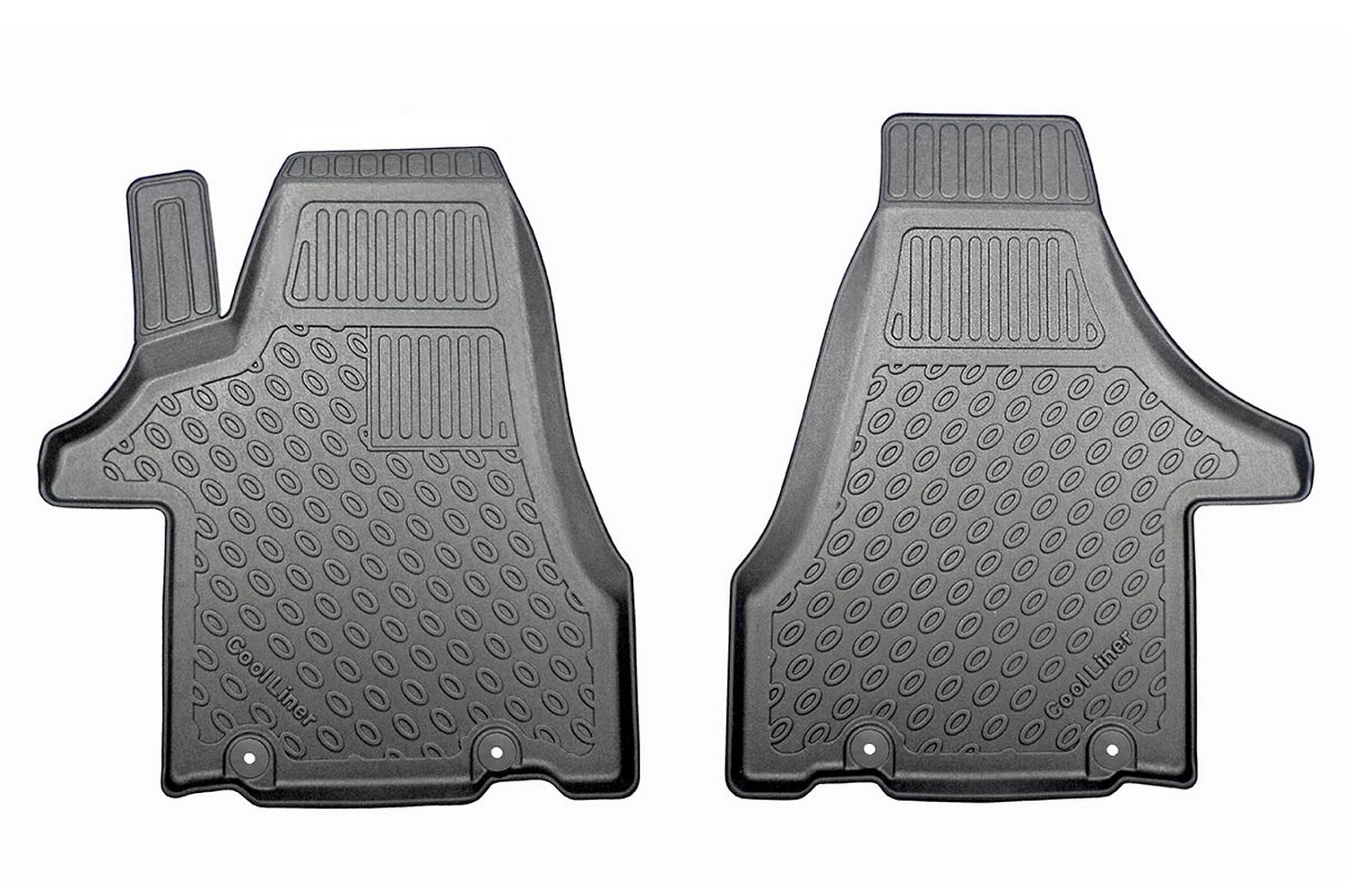 Automatten geschikt voor Volkswagen Transporter T6 - T6.1 2015-2024 Cool Liner PE/TPE rubber