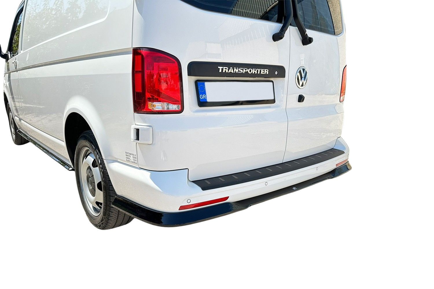 Rear diffuser Volkswagen Transporter T6.1 2015-2024 ABS - painted (2) Rear diffuser Volkswagen Transporter T6.1 2015-2024 ABS - painted (2)