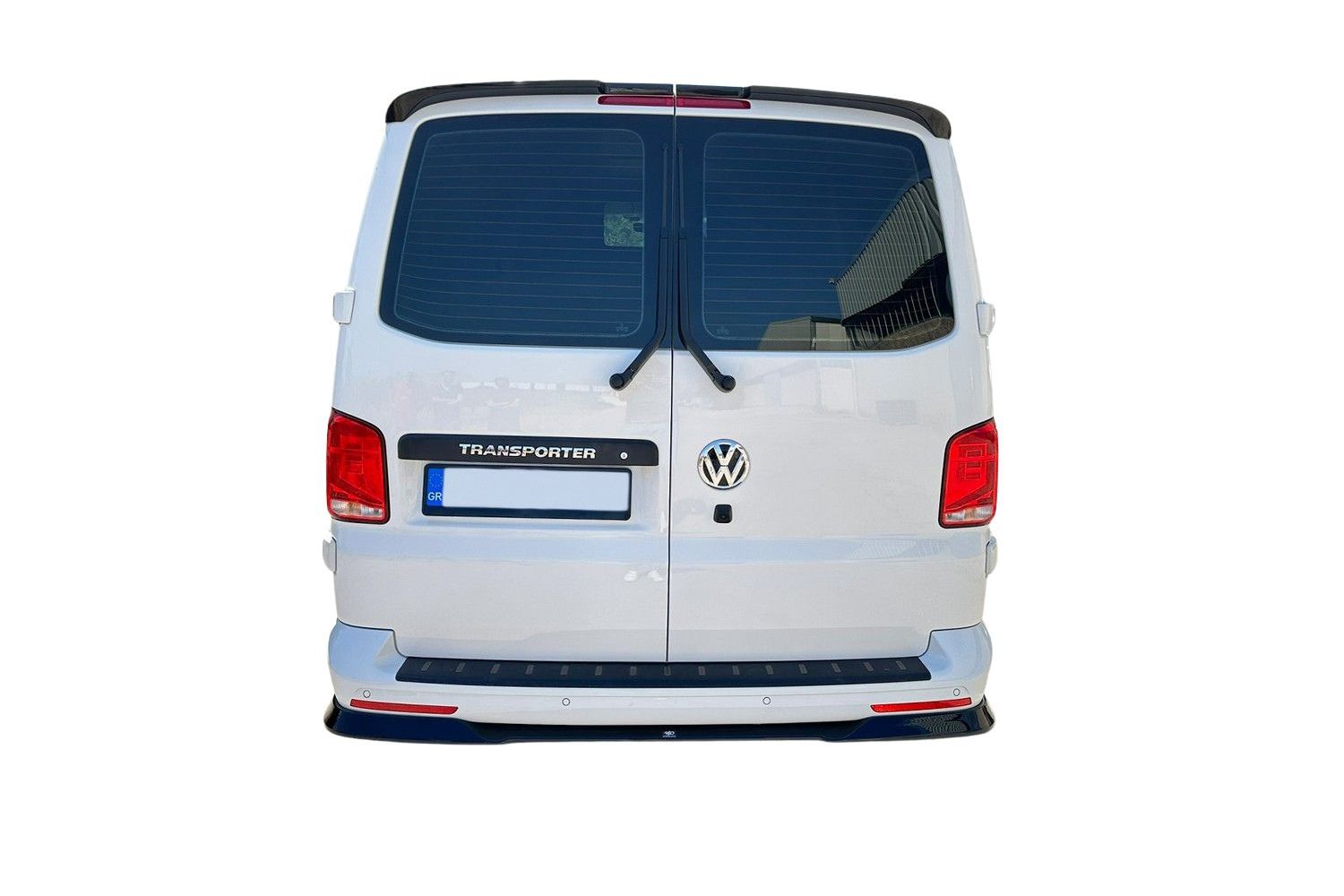Rear diffuser Volkswagen Transporter T6.1 2015-2024 ABS - painted (3) Rear diffuser Volkswagen Transporter T6.1 2015-2024 ABS - painted (3)