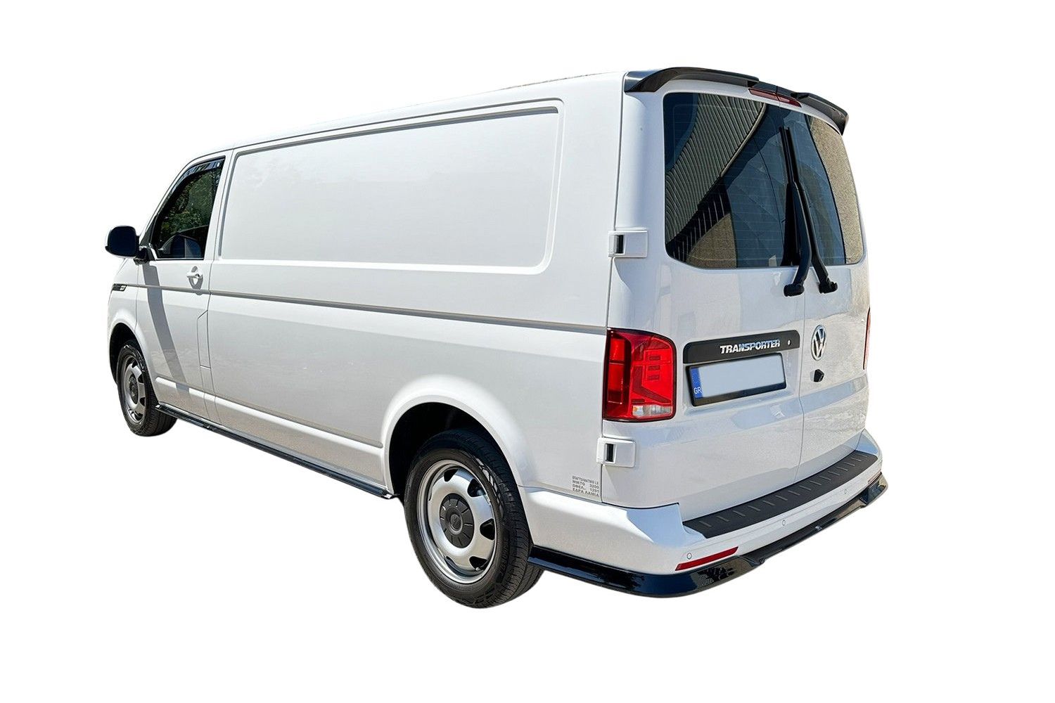 Rear diffuser Volkswagen Transporter T6.1 2015-2024 ABS - painted (4) Rear diffuser Volkswagen Transporter T6.1 2015-2024 ABS - painted (4)