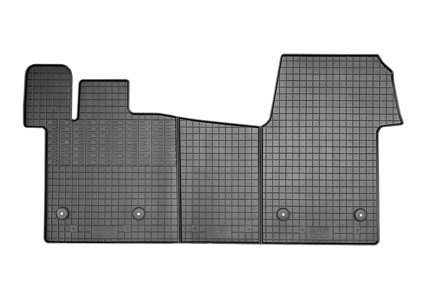 Car mats suitable for Volkswagen Multivan T7 (ST) 2022-present rubber