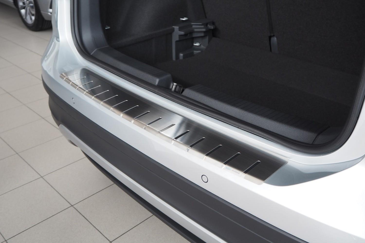 Bumperbeschermer geschikt voor Volkswagen T-Cross 2018-heden RVS geborsteld