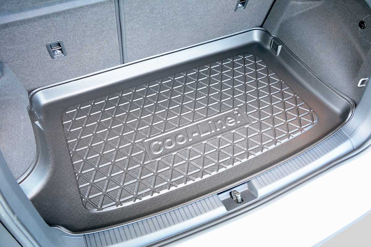 Lower Trunk 1 pcs. Tailored Fit Rubber Boot Liner Protector Mat for Volkswagen T-Cross 2018 