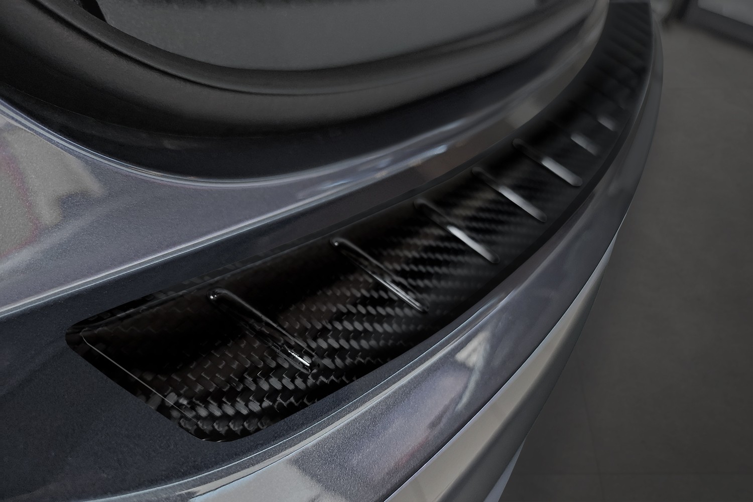 Bumperbeschermer Volkswagen Taigo (CS) 2021-heden carbon