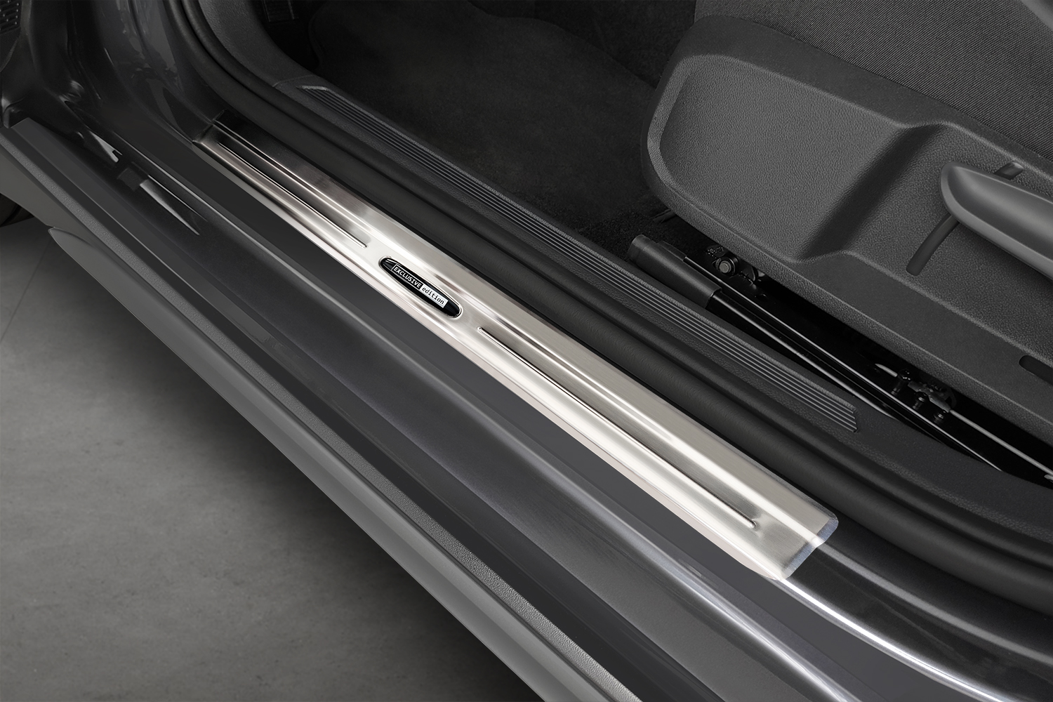 Door sill plates Volkswagen Taigo (CS) stainless steel 4 pieces