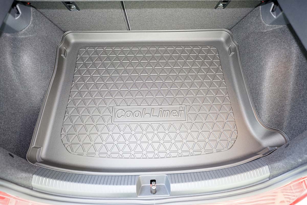 Kofferraumwanne Antirutschmatte für VW Polo Laderaumwanne Gummi Schwar