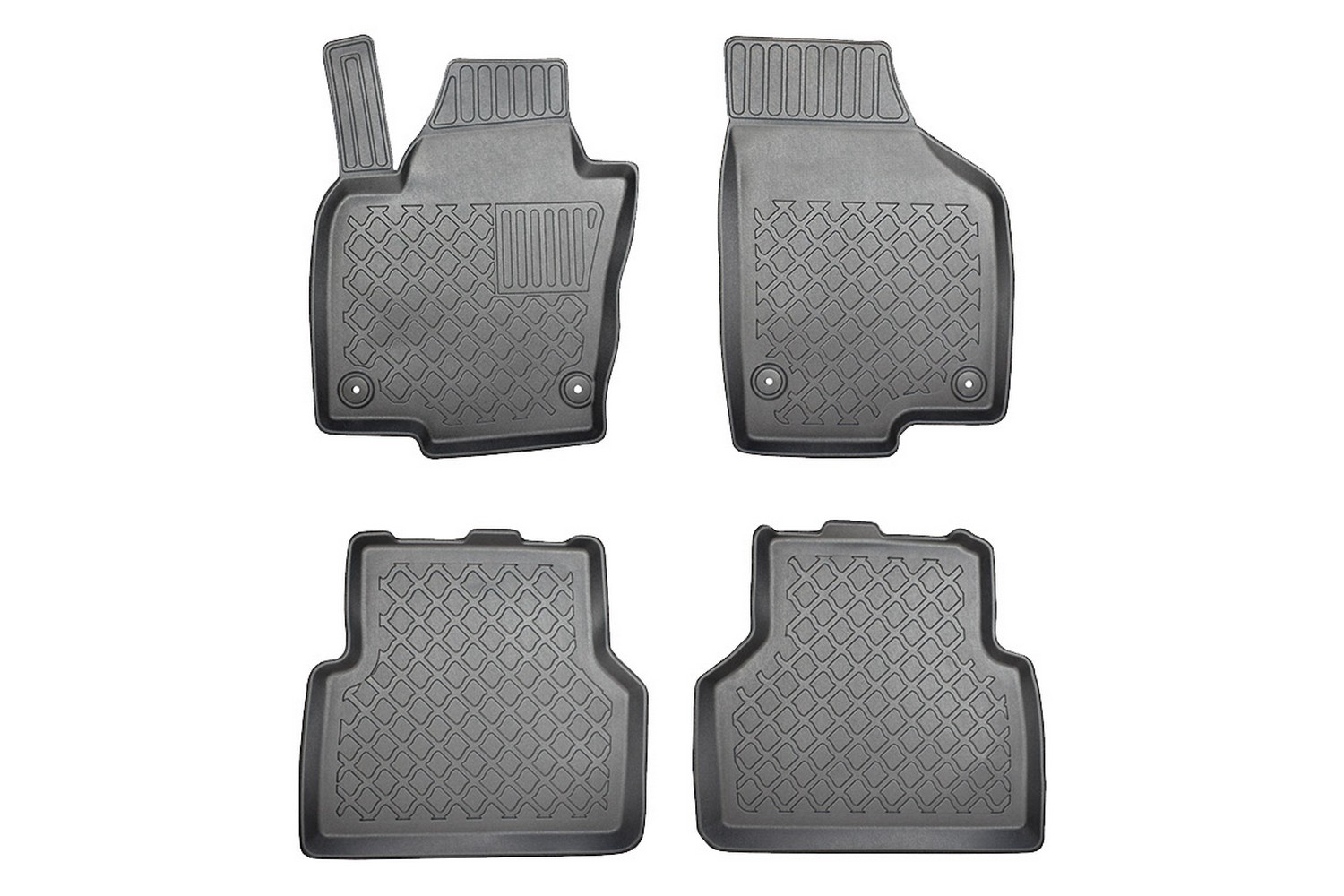 Fußmatten passend für Volkswagen Tiguan (5N) 2007-2015 Guardliner PE/TPE Gummi