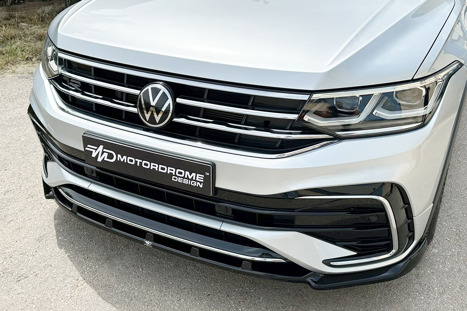 Voorspoiler geschikt voor Volkswagen Tiguan II 2020-2024