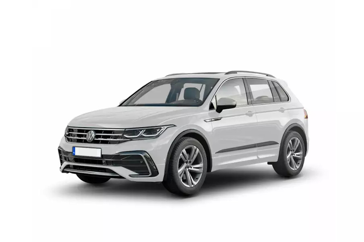 Matte / Kofferraumwanne / Laderaumwanne für VW Tiguan II vertiefte