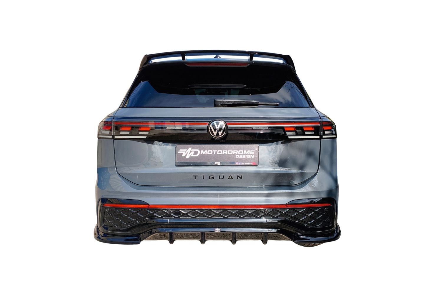 Rear diffuser suitable for Volkswagen Tiguan III 2024-present ABS - painted (2) Rear diffuser suitable for Volkswagen Tiguan III 2024-present ABS - painted (2)