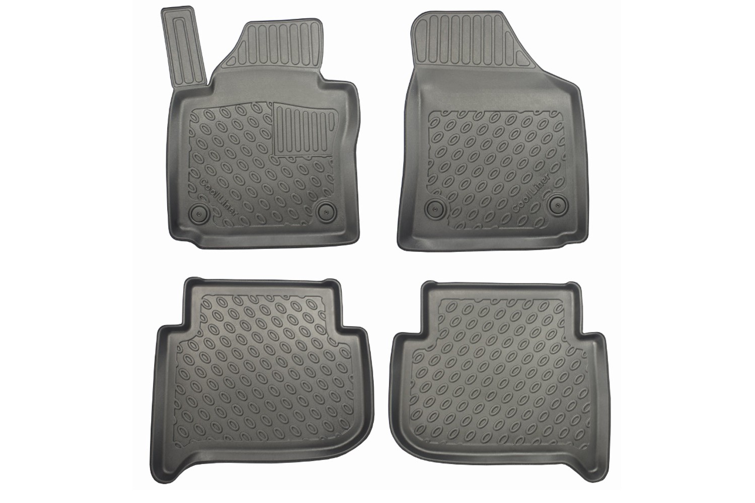 Car mats suitable for Volkswagen Touran (1T GP) 2003-2010 Cool Liner PE/TPE rubber