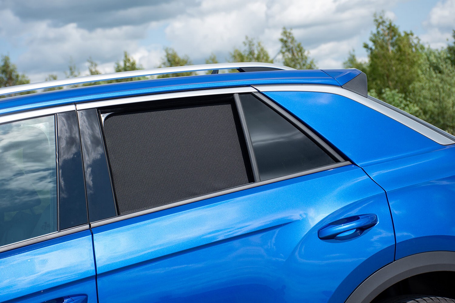 Für Volkswagen T-ROC 2017-2025 Auto Sonnenschutz UV Schutz Abdeckung Seite  Fenster Vorhang Sonnenschutz Visier Windschutzscheibe Auto Zubehör -  AliExpress