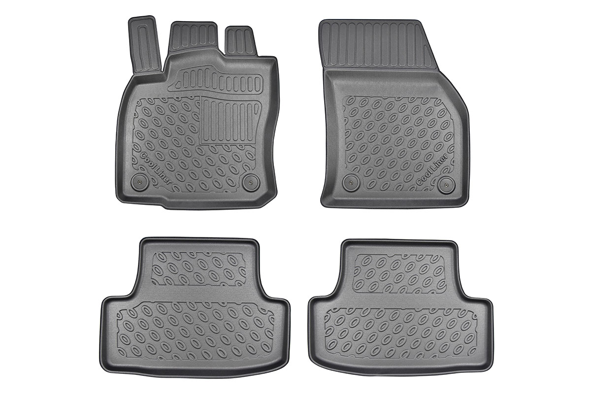 Automatten geschikt voor Volkswagen T-Roc 2017-heden Cool Liner PE/TPE rubber
