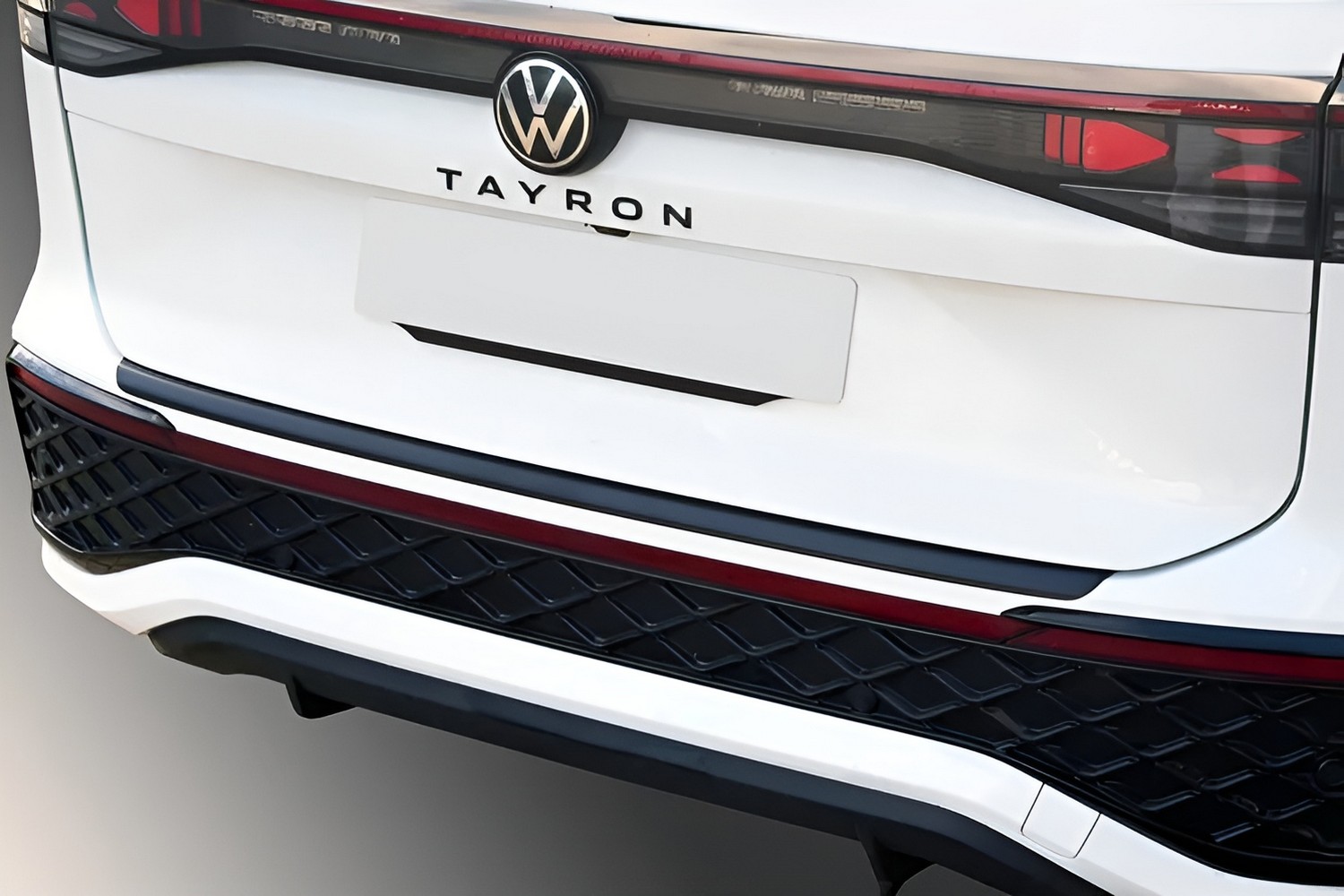 Rear bumper protector suitable for Volkswagen Tayron 2024-present ABS - matt black (VW1TYBR) (2)