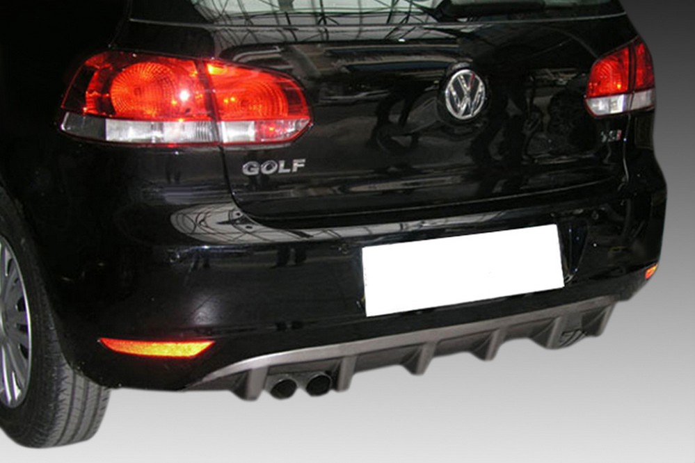 Rear diffuser Volkswagen Golf VI (5K) 2008-2012 3 & 5-door hatchback ABS