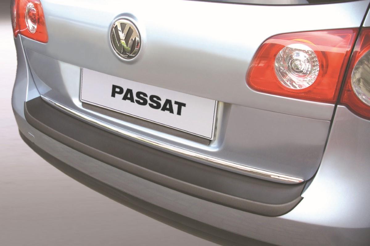Protection de seuil de coffre convient à Volkswagen Passat Variant (B6) 2005-2010 break ABS - noir mat